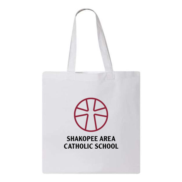 Q-Tees - Economical Tote - Printed Logo Thumbnail