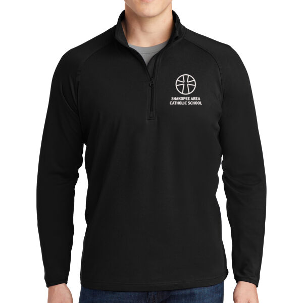 Sport-Tek® Sport-Wick® Stretch 1/4-Zip Pullover - Embroidered Logo Thumbnail
