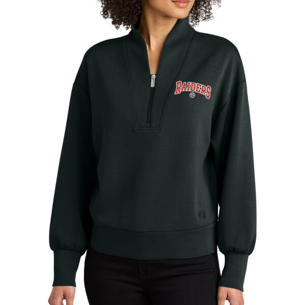 OGIO® Women’s Transcend 1/4-Zip - Embroidered Logo Thumbnail