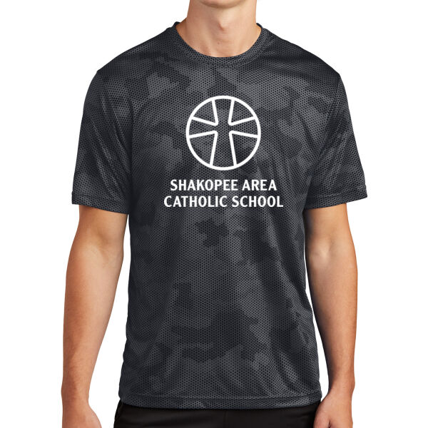 Sport-Tek® CamoHex Tee - Printed Logo Thumbnail