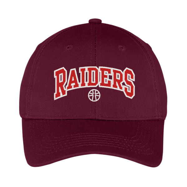 Port & Company® - Youth Six-Panel Twill Cap - Embroidered Logo Thumbnail