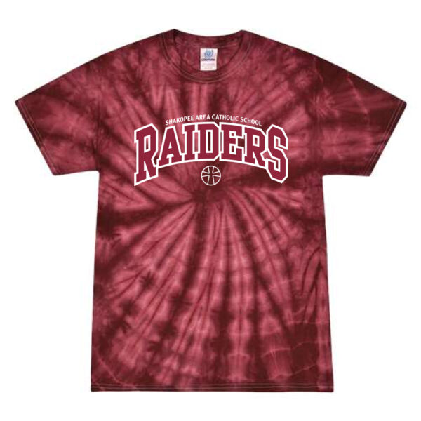 Youth Multi Color Tie Dyed T Shirt - Printed Logo Thumbnail