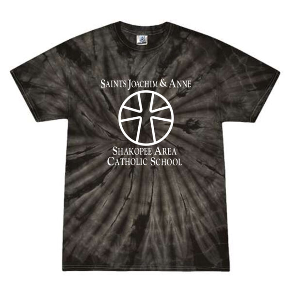 Youth Multi Color Tie Dyed T Shirt - Printed Logo Thumbnail