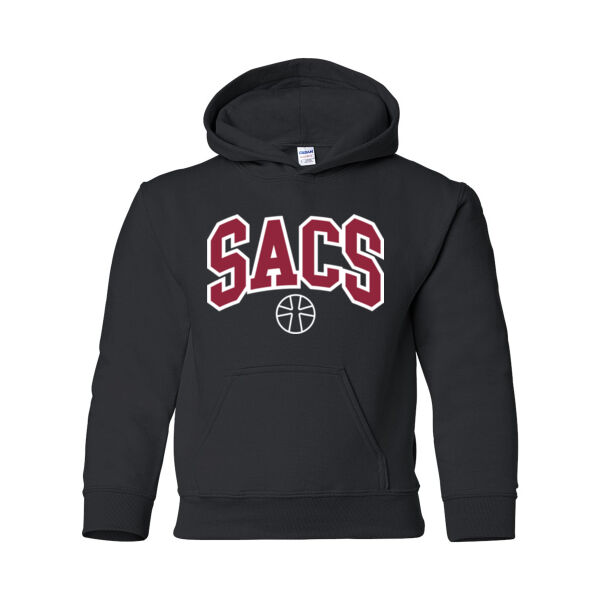 **CLOSEOUT ITEM** Heavy Blend Youth Hooded Sweatshirt - Applique Logo Thumbnail