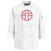 Eight Knot Button Chef Coat with Thermometer Pocket Thumbnail