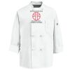 Eight Knot Button Chef Coat with Thermometer Pocket Thumbnail