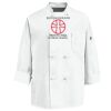 Eight Knot Button Chef Coat with Thermometer Pocket Thumbnail