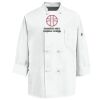 Eight Knot Button Chef Coat with Thermometer Pocket Thumbnail