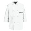 Button Chef Coat with Thermometer Pocket Thumbnail