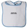 Infant Contrast Trim Terry Bib Thumbnail